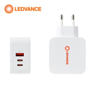 레드밴스 65W GaN 3포트 멀티 USB C타입 고속충전기, 레드밴스 65W 고속충전기, 1개