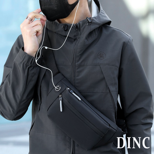 DINC 남여공용 초경량 슬링백 방수 힙색 웨이스트백 미니 크로스백 여행용 운동 조깅 파우치 메신저