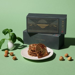 로콕 크리스프 비스코티 바질무화과 우리밀크래커 비스킷, 1박스, 150g