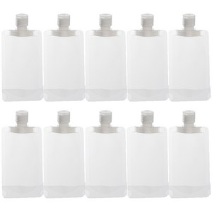 27리빙 여행용 깔끔한 소분 파우치, 100ml, 10개