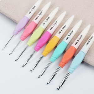 코바늘 코바늘세트 레이스코바늘 모사용코바늘 뜨개질바늘, 1set