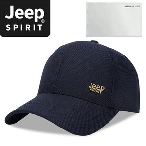 JEEP SPIRIT 스포츠 캐주얼 플랫 모자 CA0356, 네이비