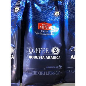 베트남 바오민 분쇄 풍부한 맛 커피 - ca phe Bao Minh so 1 2 3, 2개, Robusta Arabia 500g