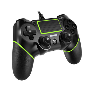 Playstation 4용 컬러 케이블 컨트롤러 게임보드PS4/PS4 Slim/PS4 Pro 및 PC용 듀얼 진동 충격 조이스틱 게임보드, 1개