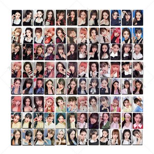 아이브 IVE 앨범 아이브 마인 이더웨이 아이엠 키치 양면 포카 포토카드 96장 세트, 아이브 포카 96장