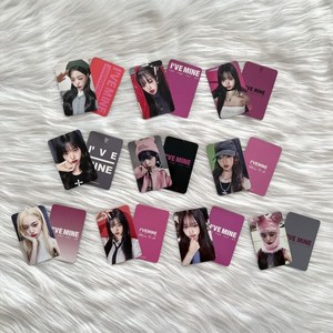 [국내배송] IVE 장원영아이브 포카 아이돌 굿즈 사진 굿즈 포토카드10장 모음집, H