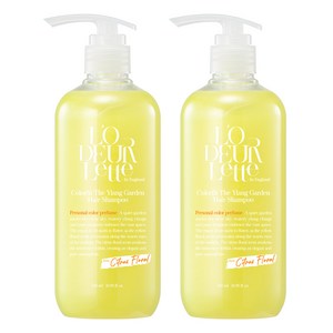 로더렛 컬러 핏 헤어 비오틴 약산성 퍼퓸 샴푸 시트러스 플로러 향, 1000ml, 2개