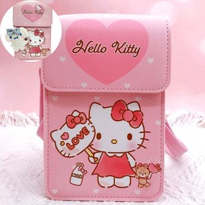 [키링증정] 산리오 캐릭터 시나모롤 크로스백 쿠로미 마이멜로디 포차코