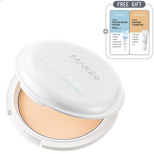 메이크나인 파우더 라지팩트, 2호 윔베이지, 1개