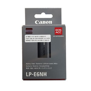 캐논 정품배터리 LP-E6NH 박스포장_syc, 1개