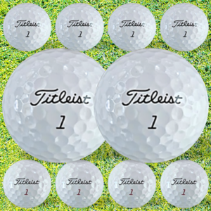 타이틀리스트 로스트볼 ProV1/X 혼합 B급 50알 골프 로스트공 초보용 중급자용 라운딩 골프공, 1개, 50개입, B급화이트