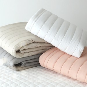 베이직톤 부드러운 모달코튼 10cm 더 넉넉한 미끄럼방지 침대패드, 핑크