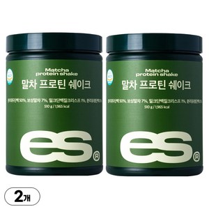 이츠스포츠 단백질 쉐이크 말차맛, 510g, 2개