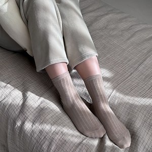 메이크앤 골지 패션 양말 무지 5켤레 세트