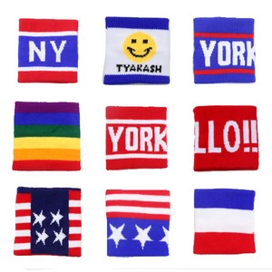 미스21 셀럽 패션 스포츠 운동 손목 아대 9개 세트 (br772)