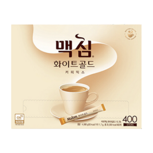 동서 맥심 화이트골드 커피믹스 400T, 400T x 1박스, 맥심 화이트골드 400T/., ., 1개
