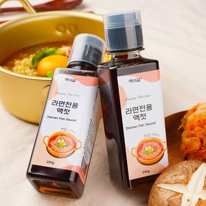 라면 전용 액젓, 1개, 230g