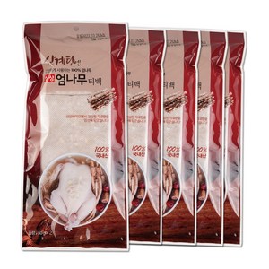 상상 삼계탕 한방티백 5개세트 국내산 / 엄나무 녹각 참옻 엄뽕두 한방 백숙 재료, 엄나무티백 5개, 5개