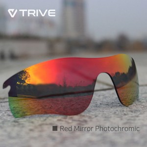 오클리 레이다락 패스 교체 호환 렌즈 Trive 트라이브 리필렌즈, C222 레드미러 변색렌즈, 1개