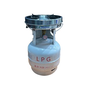 동성 해바라기 버너 세트 LPG 가스통 3kg 그리들 고화력 가스버너, 01. 1004버너+가스통3kg+스티커