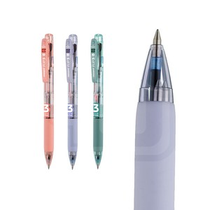 모나미 플립3 저점도 클립 3색 볼펜 12개입 0.5~0.7mm, 0.7mm