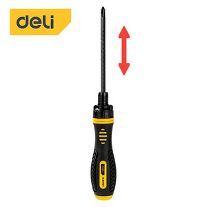 델리 라쳇드라이버 십자 일자 자동 깔깔이 드라이, 델리 스탠다드 라쳇드라이버 (EDL626011), 1개