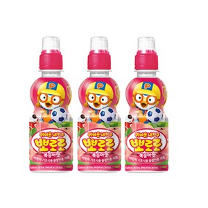 팔도 뽀로로 복숭아 235ml, 27개