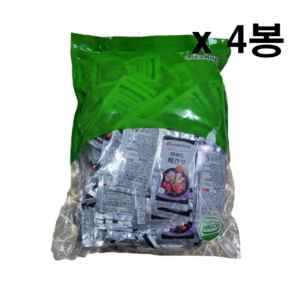 진조미 어부인 회간장 (6gX150ea) x 4묶음 = 600개 [배달 포장], 6g