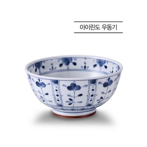 아이린도 AiRindo 클래식 우동기 면기 명품청화백자 소성 1400도, 1개, 당초