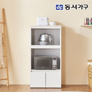 동서가구 네오 프리드 1200 다용도 심플 밥솥 렌지대 NEO426, 우드화이트