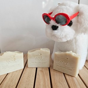 마이펫soap 강아지 목욕 샴푸바 포메라니안 웰시코기 시바견(일본견종)타입 단호박 천연비누, 1개, 100ml