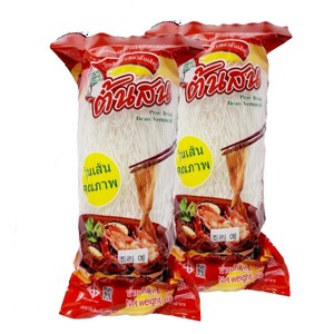 태국 시띠난 녹두 멍빈 버미셀리 국수 80g 2봉, 2개