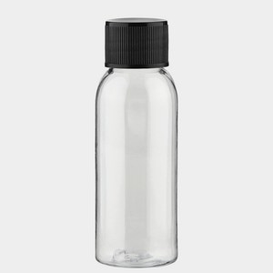 블랙캡 단마개 투명 30ml 플라스틱 공병 소분병 여행 화장품용기, 30개