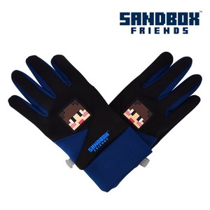 아동장갑 샌드박스 도티 얼굴 멀티 장갑 아동 자전거 등산 축구 + 아동용 팬콧마스크 1매 증정