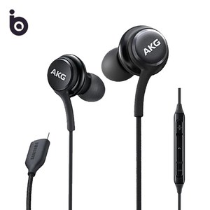 삼성 AKG 갤럭시 s20 s24 노트20 스마트폰 C타입 게임용 인강 이어폰 블랙, C-TYPE 이어폰