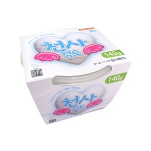 도너랜드 천사점토 벌크 140g 어린이 조형 클레이만들기 미술 학습재료 공예점토