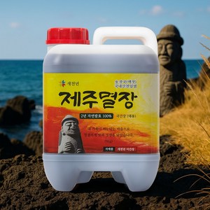 새천년 제주 추자 멸치액젓 9kg / 제주 추자도 멸장, 1개
