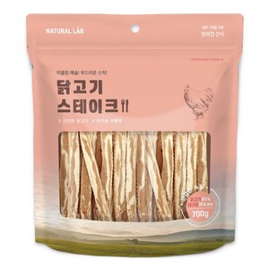 내츄럴랩 강아지 건강한육포 스테이크, 닭, 700g, 1개