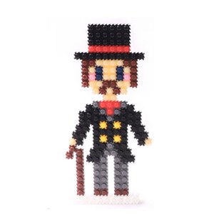 다문화 세계 전통의상 만들기 디폼블럭 세트 초등만들기, 09M 영국 남, 1개