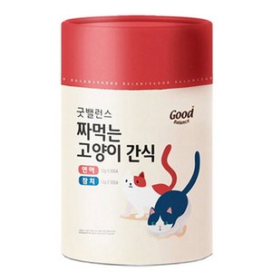 굿밸런스 고양이 짜먹는 간식 플러스 60p, 혼합맛(연어/참치), 720g, 3개