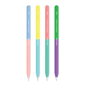 랩씨 애플펜슬 2세대 풀커버 보호스킨 4종 세트, Pastel 3, 1개