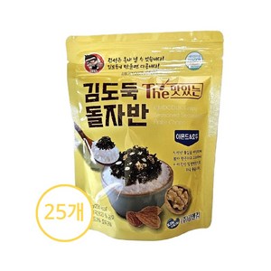 김앤김 김도둑 The 맛있는 돌자반 아몬드&호두, 35g, 25개