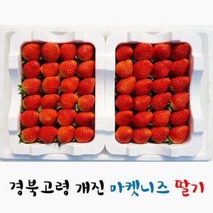 [산지직송] 경북고령 개진면 마켓니즈 딸기 2kg 특대 고령딸기