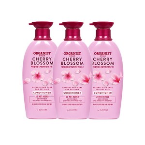 오가니스트 체리블라썸+히알루론산 컨디셔너, 500ml, 3개