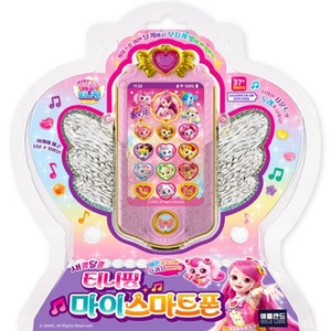 애들랜드 새콤달콤 캐치티니핑 마이스마트폰, 핑크, 1개