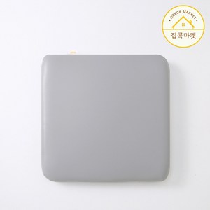 집콕마켓 메모리폼 가죽 사각 방석 (5컬러)