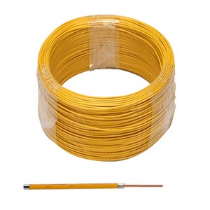 국산 HFIX 2.5SQ 100M 노란색 황색 절단 컷팅 판매, 1개