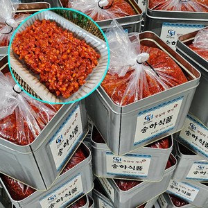 [송하식품] 오징어초무침 삼계탕 죽 해장국 식당 밑반찬 대용량 업소용, 1개, 10kg