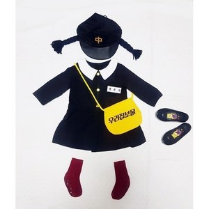 오구오구 아기교복 촬영룩 국내생산