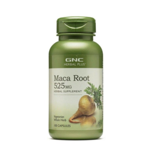 GNC 마카 루트 525mg 글루텐 프리 무설탕 캡슐, 100정, 1개